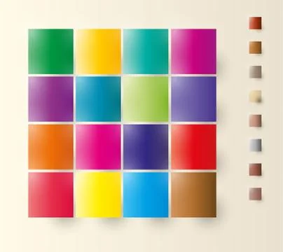 Color squares イラスト素材