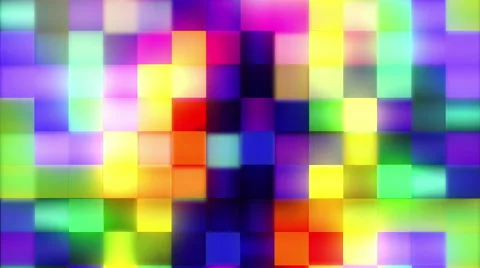 Color Squares Vertical Moving Vídeo Stock 59553824