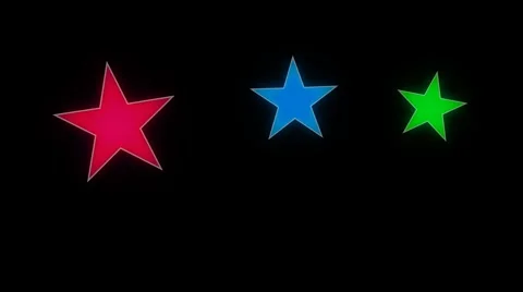 Color star Stock Footage 977864