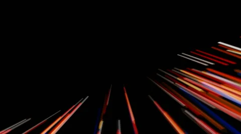 Color stick flying Stock Footage 53492323