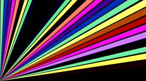 Color stick graphic equalizer 5 Video stock 45747055