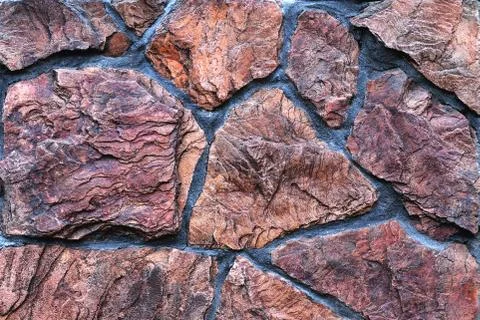 Color stone wall, background, texture Stock Photos