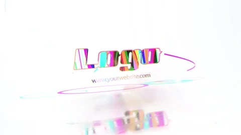 Color Stripes 3D Logo Reveal for After Effects  After Effects	Stock