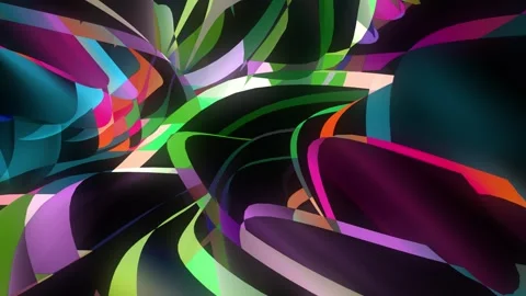 Color Stripes Loop High quality 4k footage Stock Footage 252504352