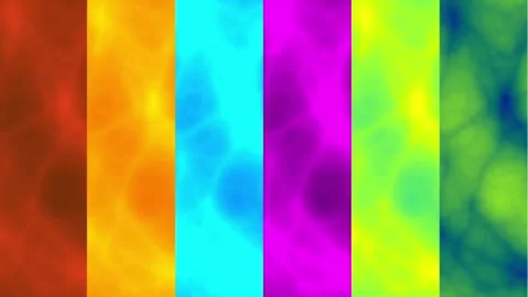 Color Stripes in Rainbow Spectrum Stock Footage 335637568