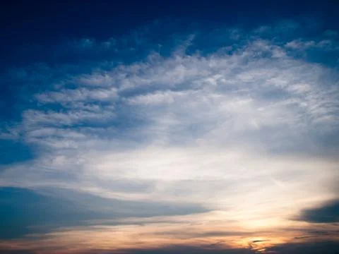 Color of sunset Stock Photos