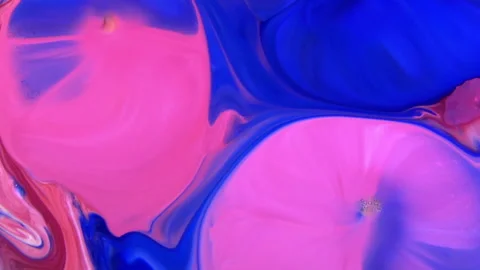 Color Surface Moving Surface Liquid Paint Splashing 12 Stock Footage 138380652