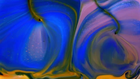 Color Surface Moving Surface Liquid Paint Splashing 13 Stock Footage 138380686