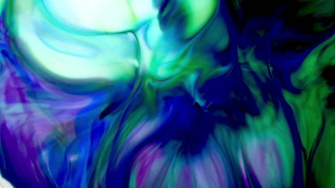 Color Surface Moving Surface Liquid Paint Splashing 9 Stock Footage 138384471