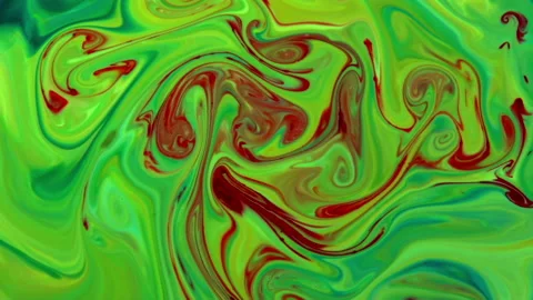 Color Surface Moving Surface Liquid Paint Splashing 8 Stock Footage 138385971