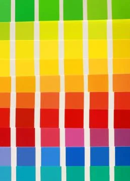 Color swatch Foto stock