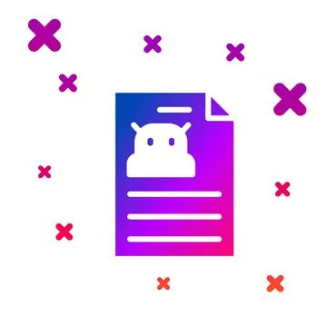 Color Technical specification icon isolated on white background. Technical Stock Illustration