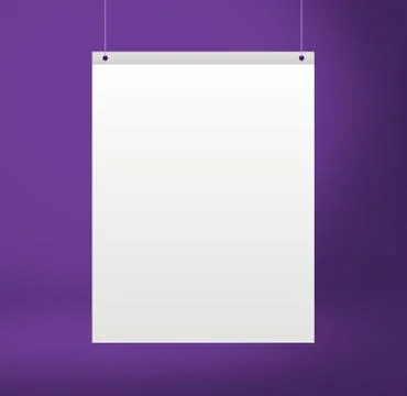 Color Template mock up for display or montage of product Stock Illustration