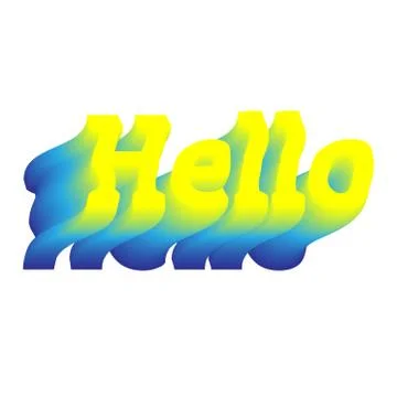 Color Text Stock Illustration