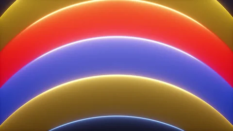 Color texture rainbow movement Video stock 297220288