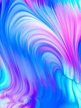 Color Threads Illustrazione stock