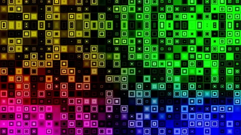 Color Tiles Loop Background Stock Footage 249646529