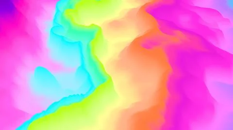 Color transition background. Splash 3d. Cloud. Blur. Motion. 3d background. 스톡 일러스트