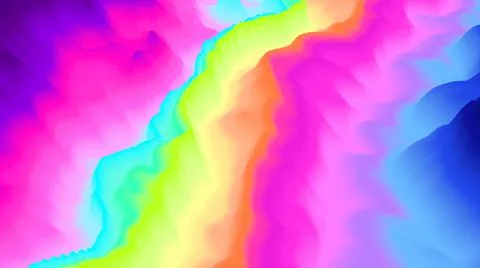 Color transition background. Splash 3d. Cloud. Blur. Motion. 3d background. Stock-Illustration
