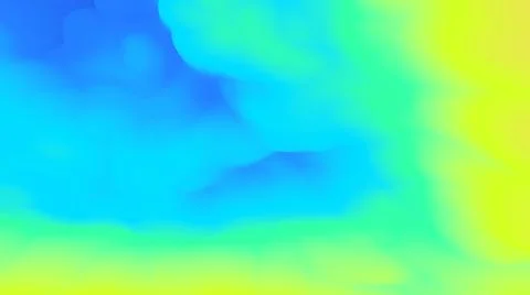Color transition background. Splash 3d. Cloud. Blur. Motion. 3d background. Ilustração Stock
