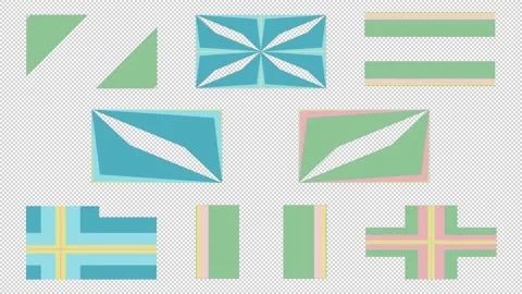 Color Transitions Video stock 162921202