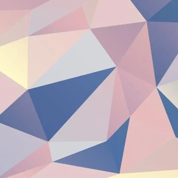 Color triangular polygons 스톡 일러스트