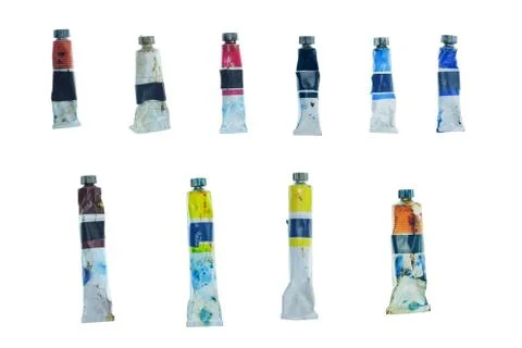 Color tubes Stock Photos