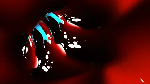 Color Tunnel 3D VJ Loop Stock Footage 157042716