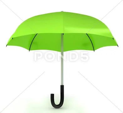Color umbrella Stock Illustration