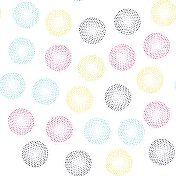 Color universal geometric seamless pattern Stock Illustration