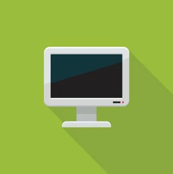 Color vector icon TV Stock Illustration