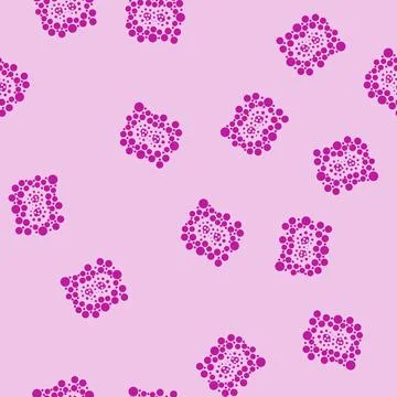 Color vision test optometry eye glyph vector seamless pattern Stock Illustration