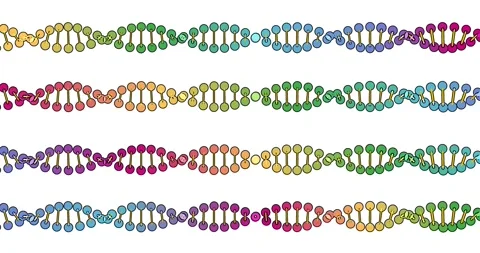 color visualization of DNA analysis isol... | Stock Video | Pond5