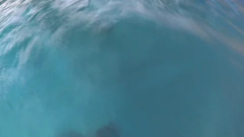 Color water surface in the pool Stock Footage 91152400