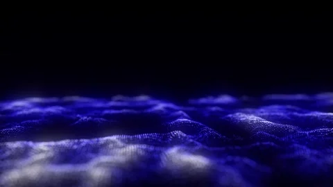 Color wave background. Technology illustration. Futuristic modern dynamic wave. 스톡 동영상 272594499