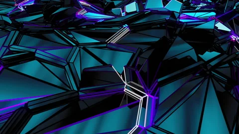 Color wave grid Stock Footage 236856635