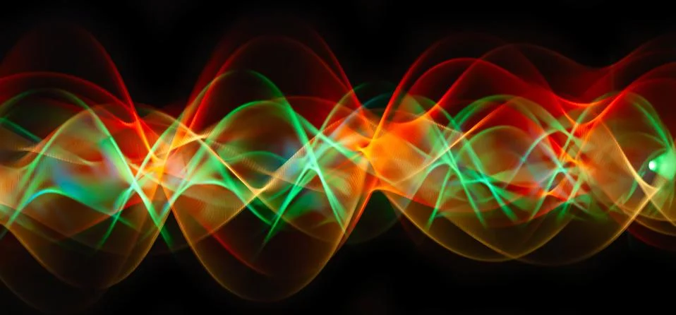 Color wave Stock Illustration
