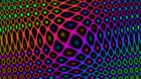 Color Wave Interference Background  Color wave Stock Footage 342411952