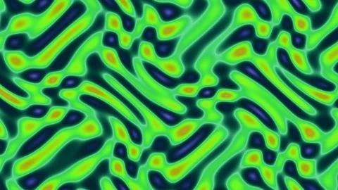 Color wave interference background creates dynamic visual Stock Footage 342449468