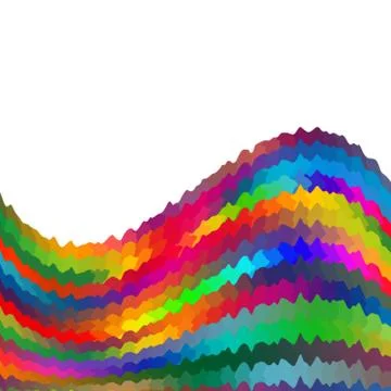 Color wave Stock Photos