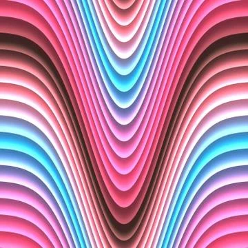 Color waves generated seamless texture Stock Illustration