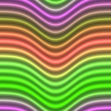 Color waves generated seamless texture Stock Illustration