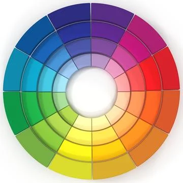 Color Wheel ~ 3d Model ~ Download #91478586 