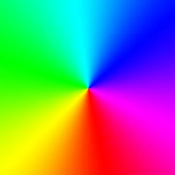 Color Wheel Stock Illustration