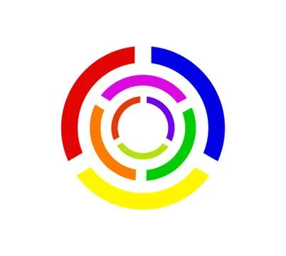 Color wheel Stock Illustration