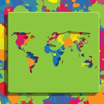 Color world Stock Illustration