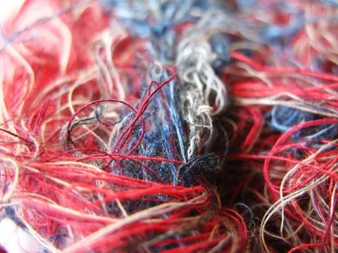 Color Yarn Thread Stock Photos