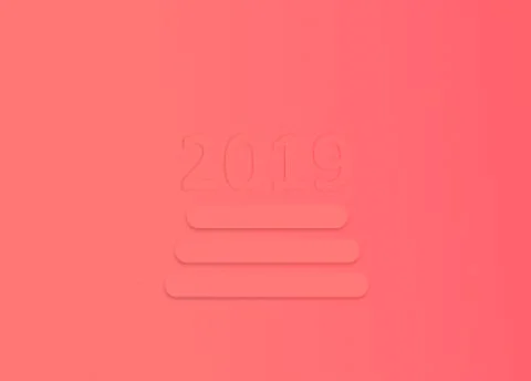 Color of the year 2019: Texture of colored porous rubber. Fashionable color o Stock Illustration