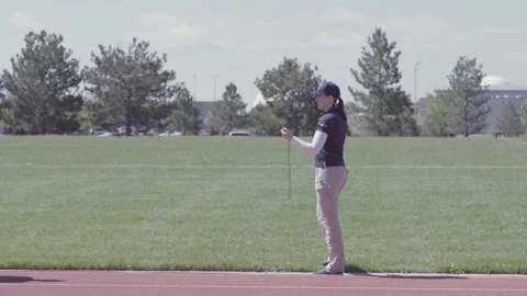 COLORADO - 6.23.2025 - Space Force Guardians run on the track and do push-ups on 스톡 동영상 316232327