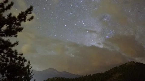 Colorado Astrolapse Stock Footage 82502078